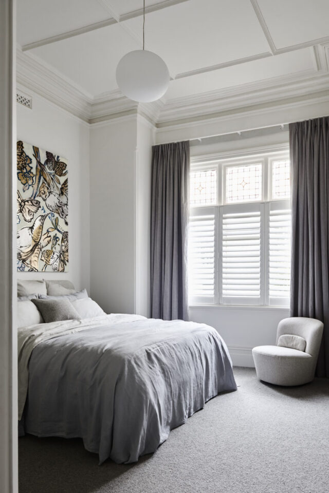 Cosy heritage master bedroom - What Would Karl Do