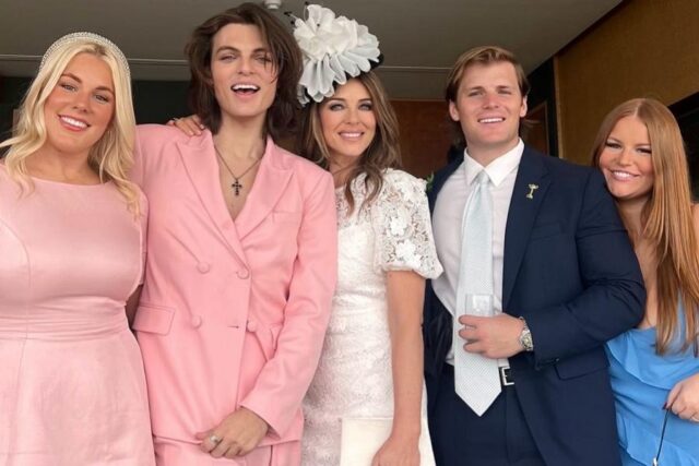 Elizabeth and Damian Hurley’s Unforgettable Crown Oaks Day at Flemington.