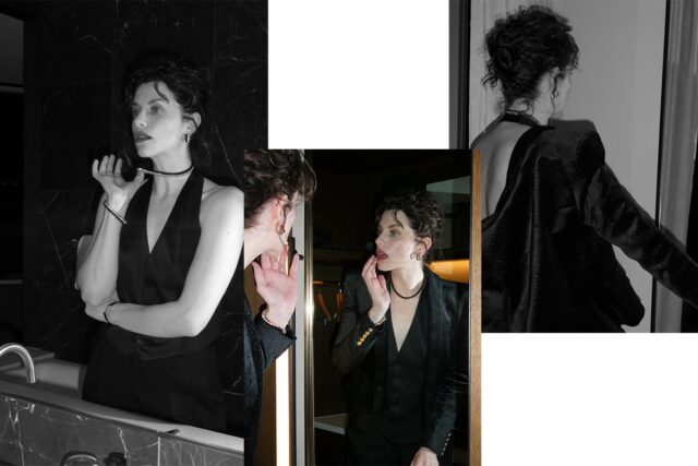 Actor Jessica De Gouw gets ready an evening with Cartier