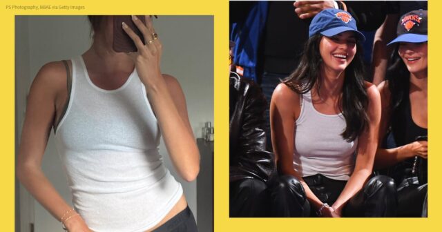 Kendall Jenner's $2 White Tank Top Review With Photos